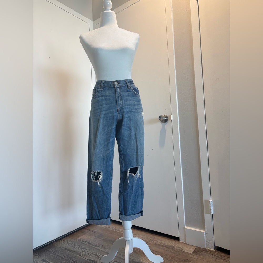 Rag & Bone Distressed Blue Jeans